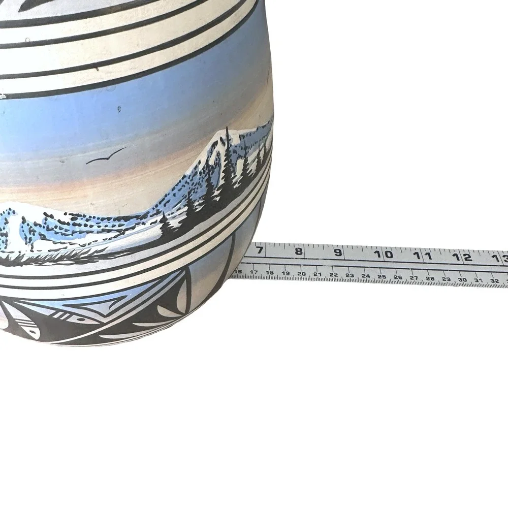 Nelson M. Navajo hand painted